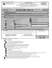 DLN: ANNEX A Application for Authority to Use Computerized 1900 .